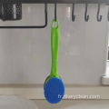 Brosse de nettoyage des éponges de poignée pliable